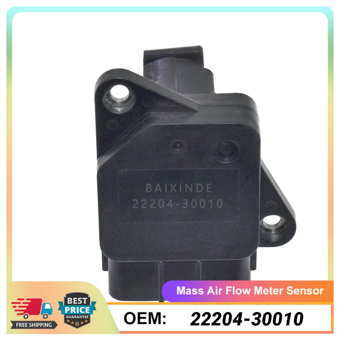 Mass Air Flow Meter Sensor 22204-30010 2220430010 For Toyota Yaris Corolla Landcruiser Hiace Lexus