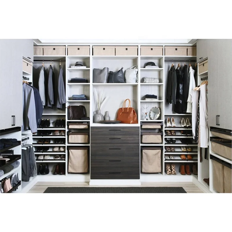 Wood Grain Melamine   Clothes Storage Wardrobes Bedroom