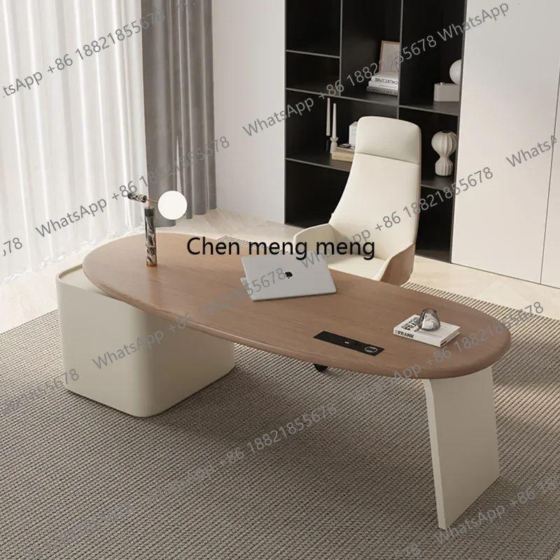 Nordic Luxury Office Desks Italian Creative File Cabinets Reception Desk Computer Study Table Business Furniture