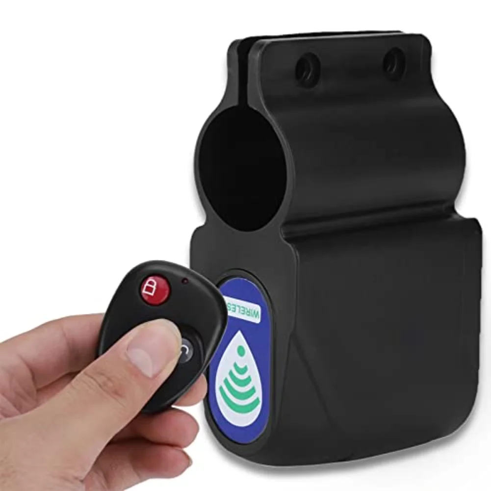 High-Sensitivity Probe Bicycle Alarm Metal Construction User-Friendly Installation Weather Resistant Loud Alarm