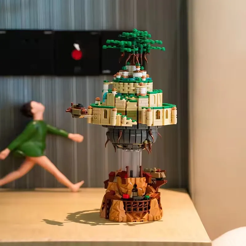 

Hot Japan Anime Movie Action Figure Gardener Robot Building Block MOC Animated Castle Model DIY Kids Assembly Toys Birthday Gift