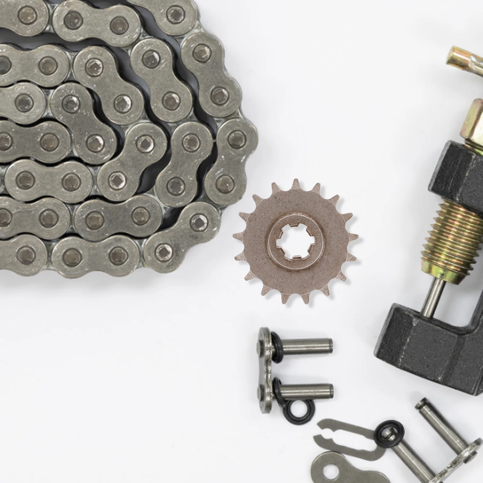 

17 Tooth Steel Front 12Mm Durable Chain Wheel Replacement Part For Engine Transmission Front Chain Sprocket Wheel Motorcycle