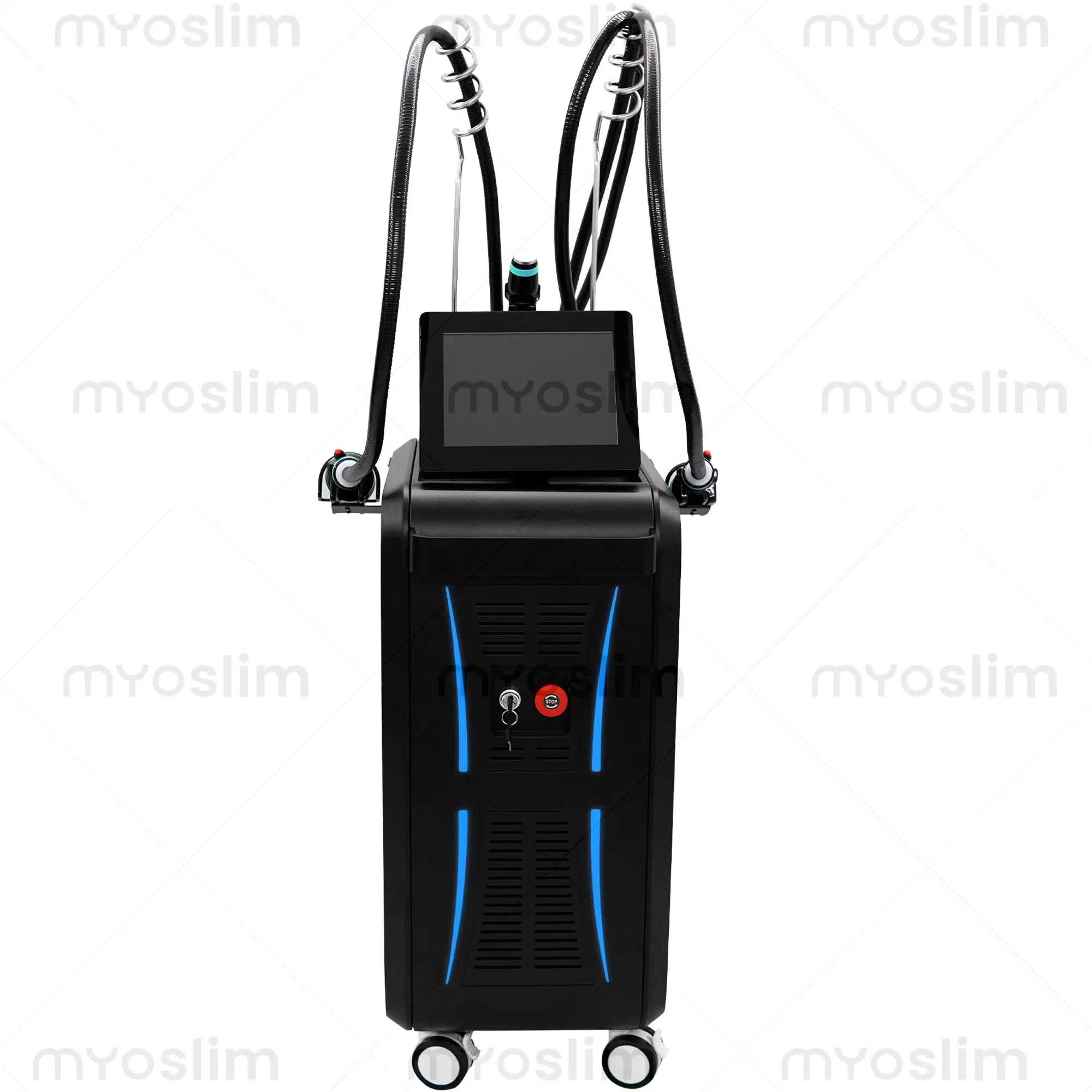 MYOslim 3-in-1 Cold Wave Cryolipolysis Machine - Fat Freezing RF Skin Tightening Body Shaping Beauty Device for Home Use