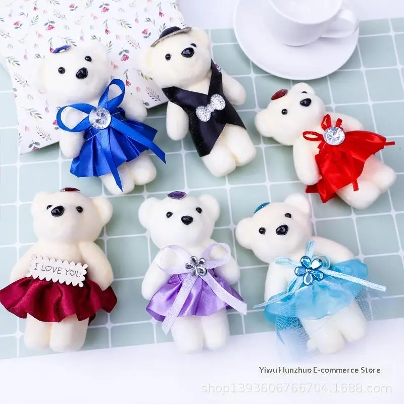 NEW Sweet Couple Bear Gift Topper Set​ - 10 Foam Decor Pieces to Elevate Your Present | Ideal for Expressing Love on Anniversary