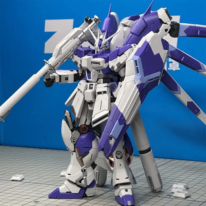 

Zhujiang Model Hi Nu Gundam 1/144 Scale Amuro Assembly Model Action Figure Bonus Face Mask Collectible Mobile Suit For Adult