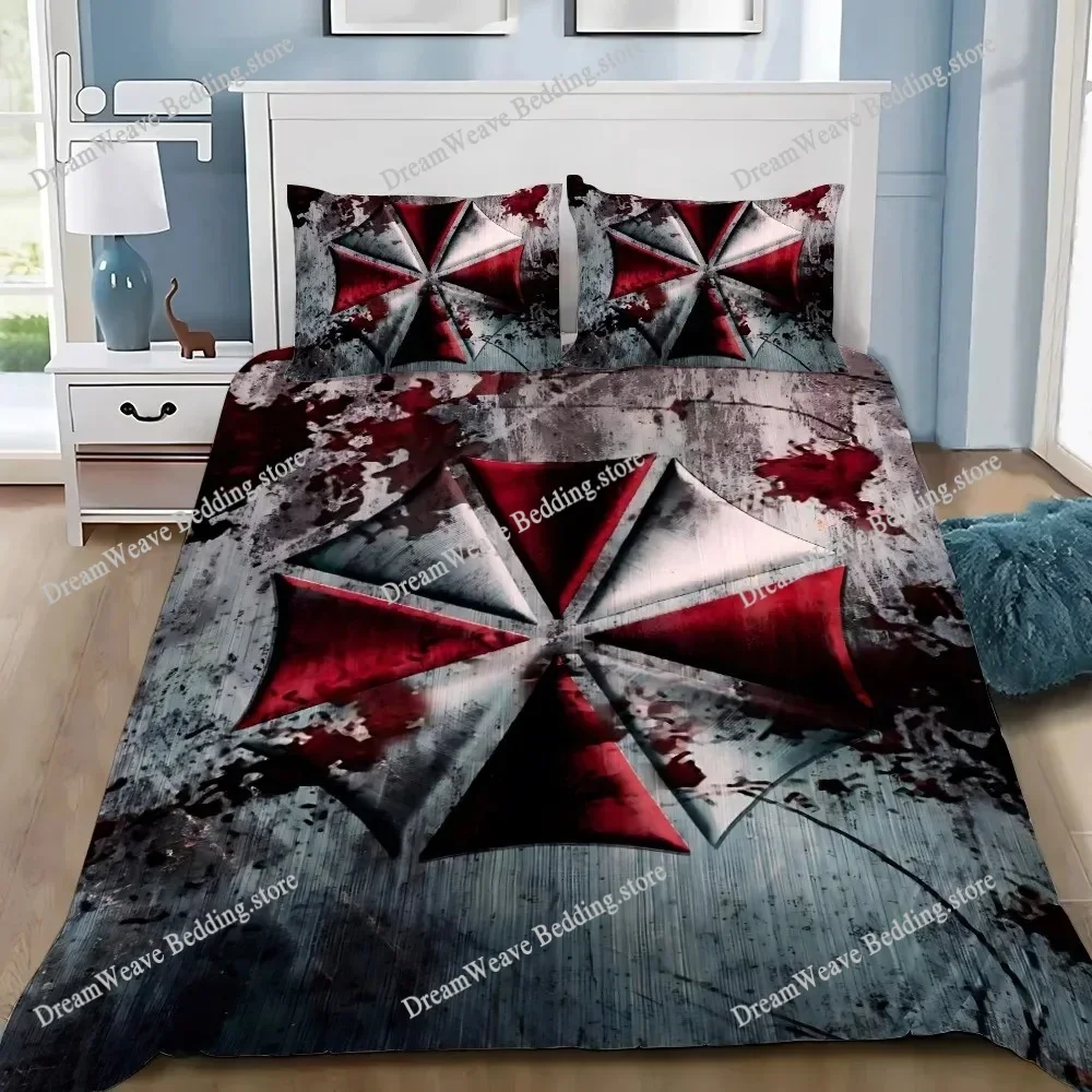 Duvet Cover Resident Evil 3D Exquisite Game Umbrella Digital Printing Bedding Set Comforter Bed Youth Home Decor Kids Boys Gift9 view 3