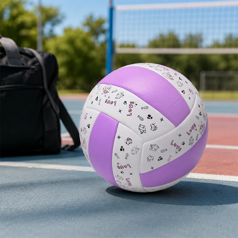 High end volleyball Size 5 Soft Touch PU Volleyball official specifications, all-weather training, competition For Team Sports