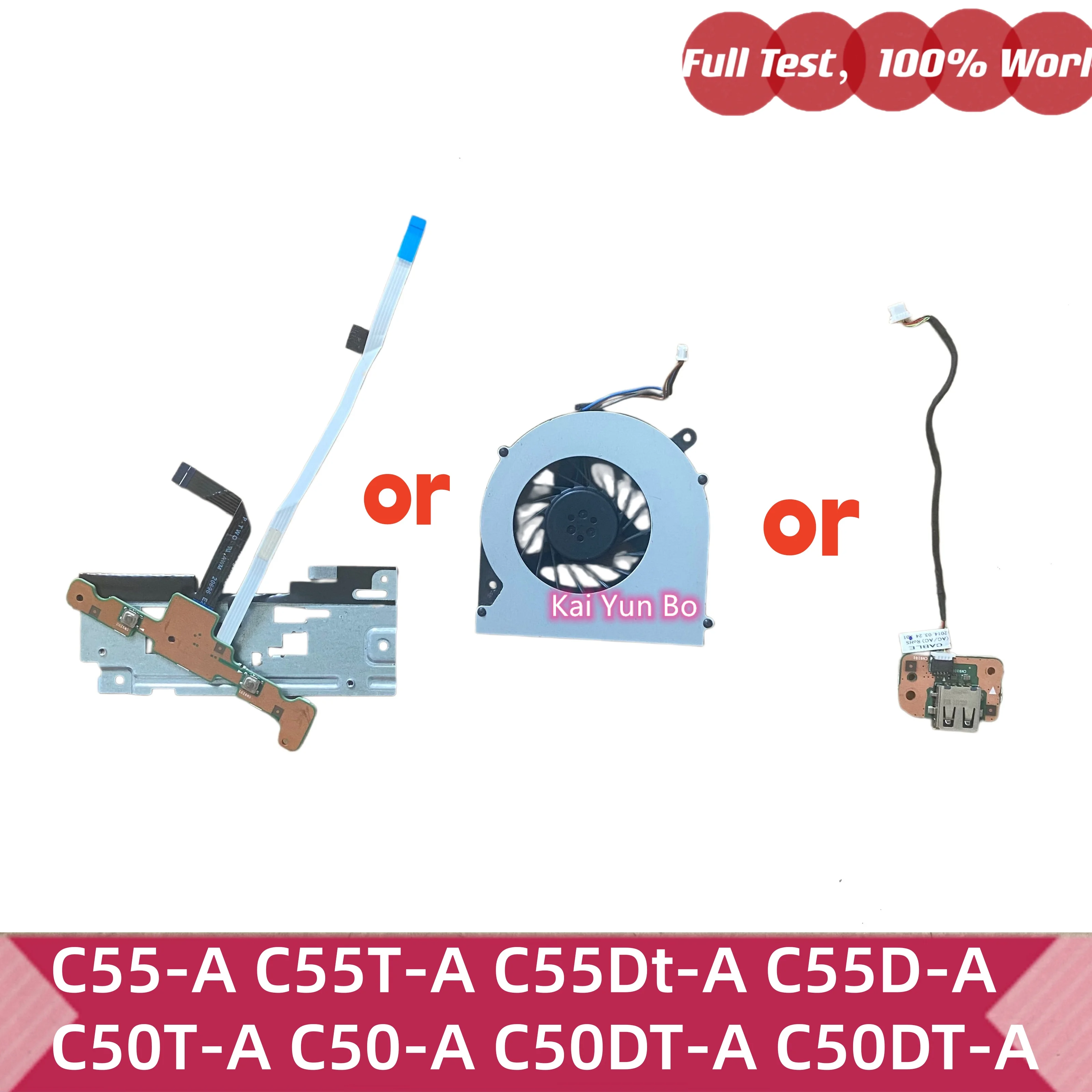 6017B0402601 6050A2585501 V000270070 6033B0028701 6050A2567601 Placa de botones del mouse con cable o placa USB con cable para Toshiba Satellite C55-A C55T-A C55Dt-A C55D-A C50T-A C50-A