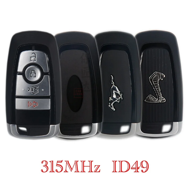 Baojiangda Car key Fit For Ford Edge ESCAPE Fusion Mustang Focus Smart  Remote key FCC: M3N-A2C931423 HS7T-15K601-AD 315MHz ID49