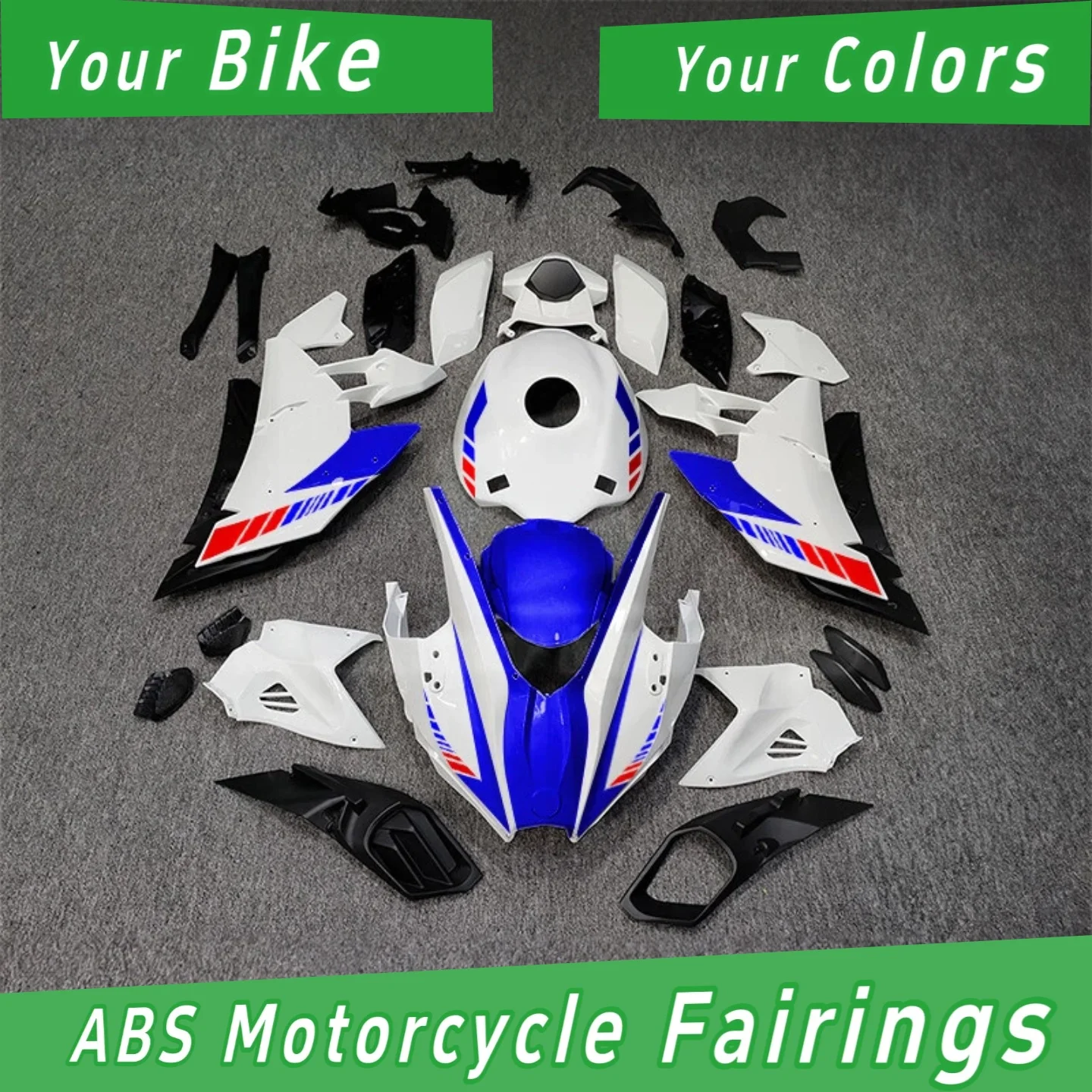 Fit for 2015-2019 2020-2025 KAWASAKI Ninja H2 High Grade ABS Motorcycle Body Repair Bodykit Free Custom Painted Options