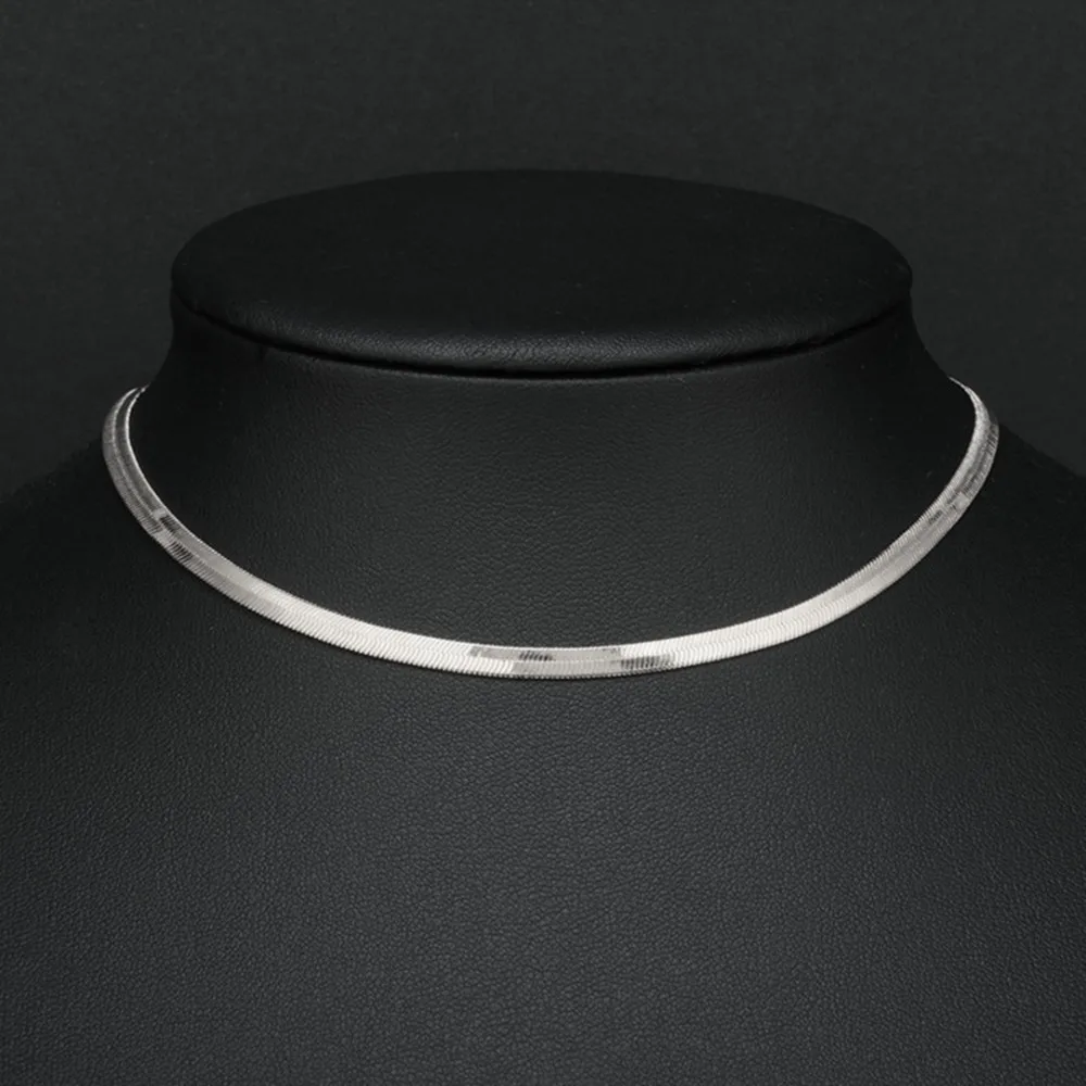 Zarte doppellagige dünne Schlangenkette für Frauen, sexy Goldfarbe, coole Schlüsselbeinkette, ästhetischer Y2k-Schmuck – Detail 10