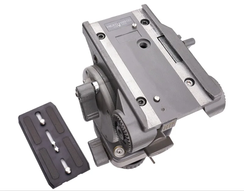 Metal Quick release plate for Libec H60 video head