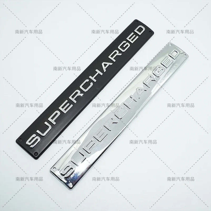 Supercharged car label suitable for Land Rover Range Rover Respected Genesis Edition with mechanical supercharging label ABS
