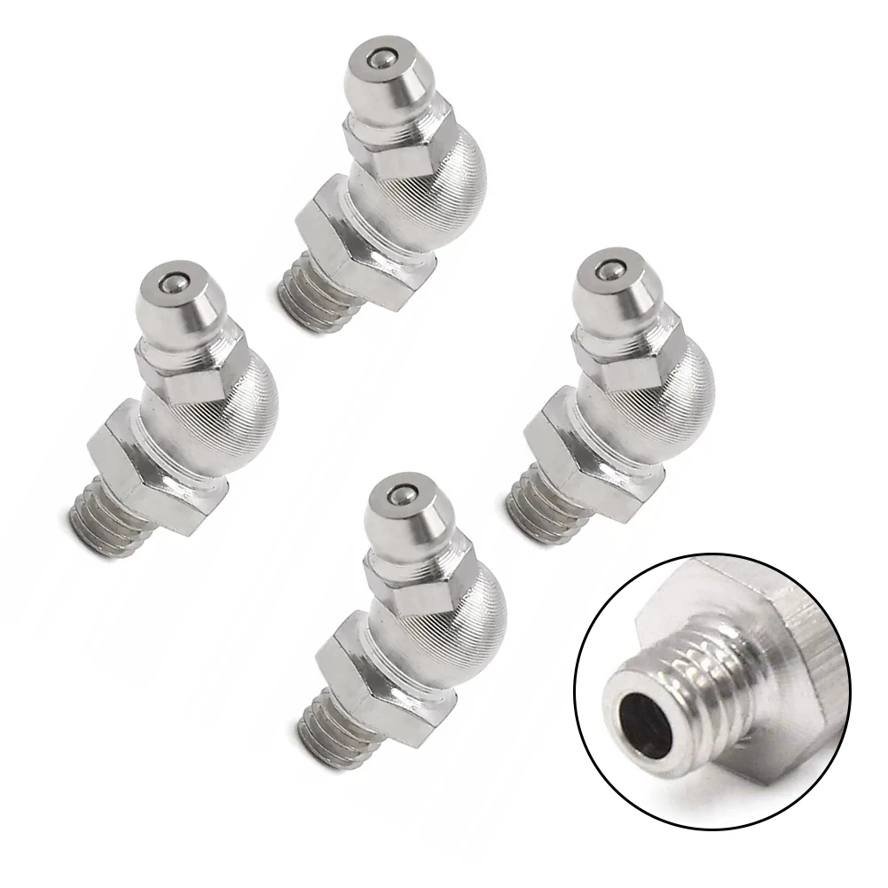 High Hardness Nipple 45 Degree Grease Fitting Machinery Lubrication High Hardness No Oil Leakage Quality Assurance