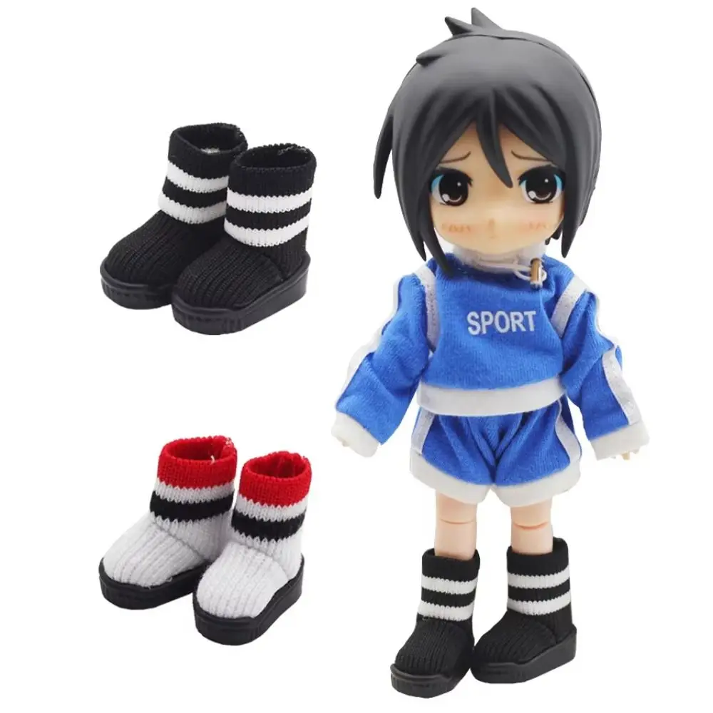 

Dolls Accessories, 1/12 Bjd Doll Shoes, Obitsu 11 Doll Sock Boots 1 Pair