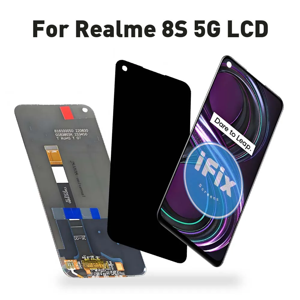 65-''高品質-realme-8s-5g-用-lcd-ディスプレイタッチスクリーンデジタイザ-realme-8s-rmx3381-lcd-スクリーン交換部品