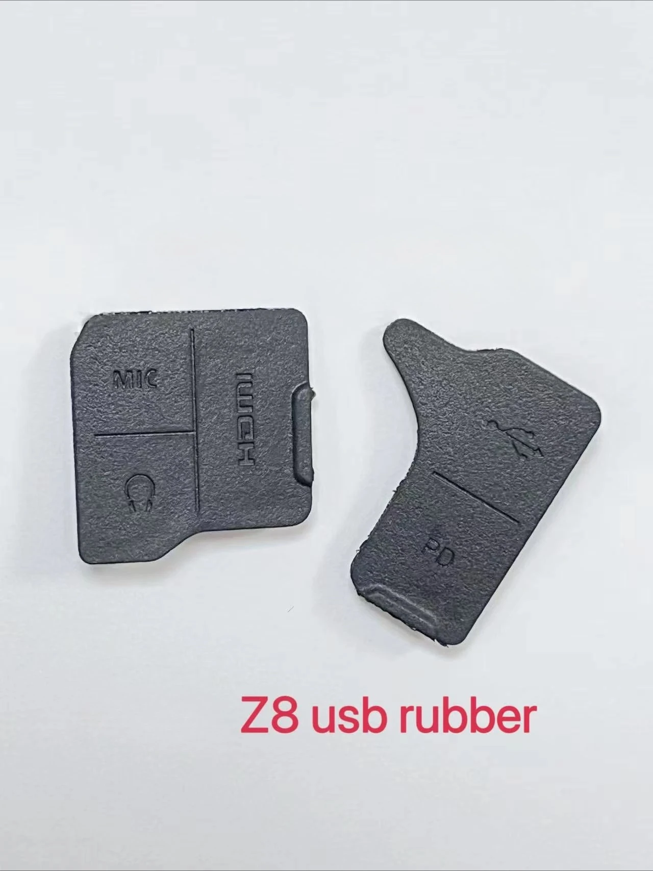 

for Nikon Z8 USB Rubber Cover GPS Rubber Cap Port Dust Plug 2PCS Set