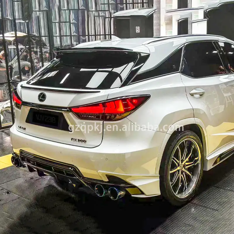 TOMS version middle rear spoiler top spoiler for 2016-2020 Lexus RX200 RX300RX450 Spoilerbody kit