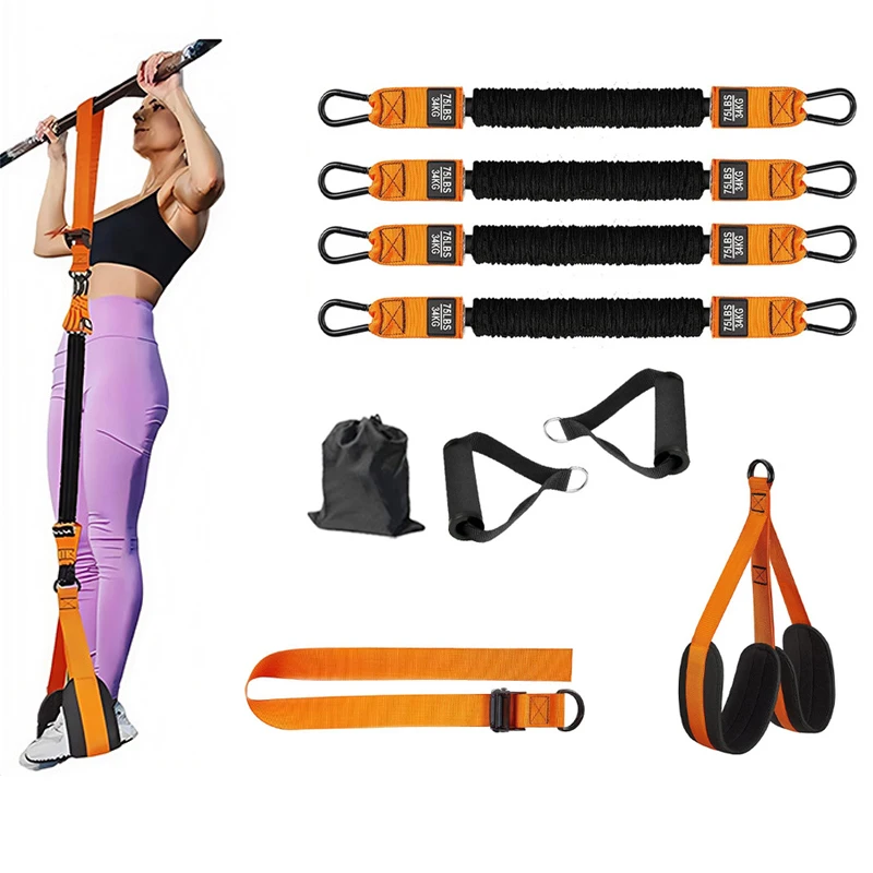 150/300LBS potencia de dominadas con entrenador auxiliar cuerda elástica barra de tracción Fitness hogar banda de tracción auxiliar de dominadas para hombres látex