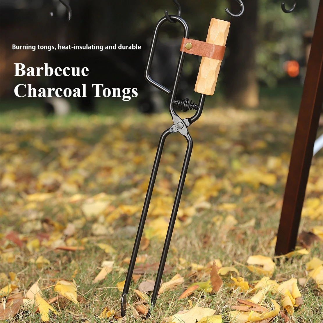

BBQ Charcoal Tong Barbecue Carbon Clamp Aluminum Plier Grilled Food Clip Portable Tongs Barbecue Accessories Tool