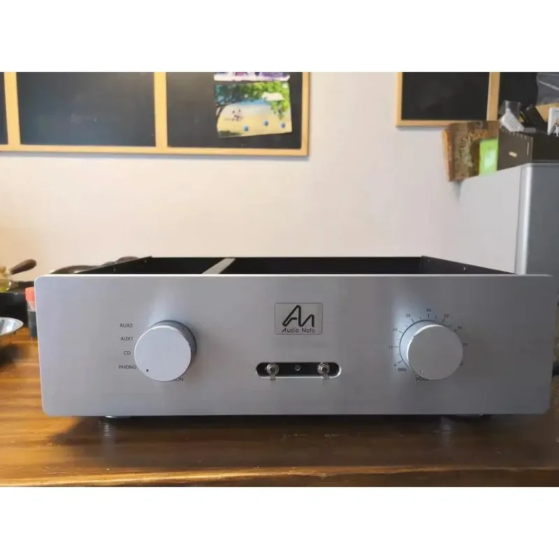 High-grade  Aluminum panel tube preamplifier DIY chassis Iron body Good shielding amplifier Enclosure box shell W420*H110*D300mm