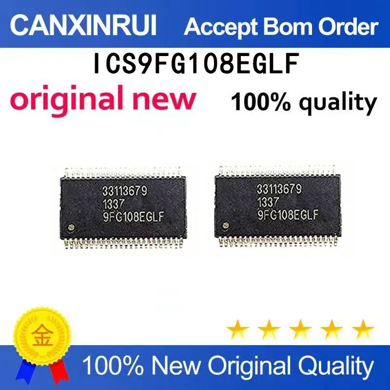 (5-100 PCS)  Brand new original ICS9FG108EGLF TSSOP-48 clock timing chip in stock