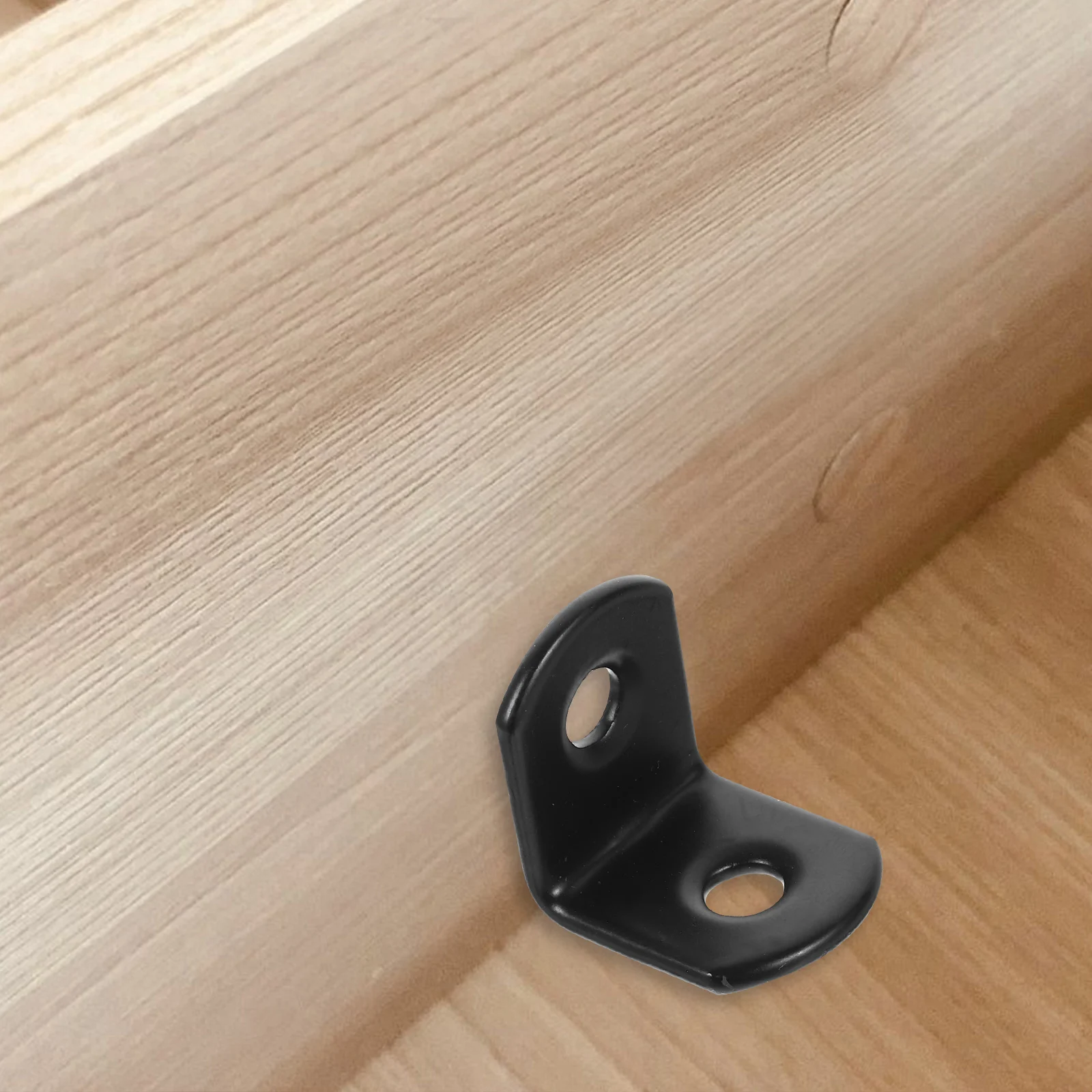 

50pcs L Shape Stainless Steel Brackets Heavy Duty Shelf Corner Braces Wood Small Angle Brackets Metal Supports