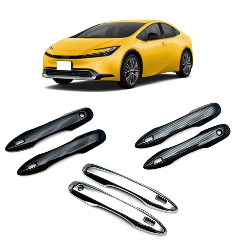 -A60I سيارة كروم غطاء مقبض الباب ديكور ملصق الملحقات الخارجية لنيسان سيرينا C28 2022 2023 #4