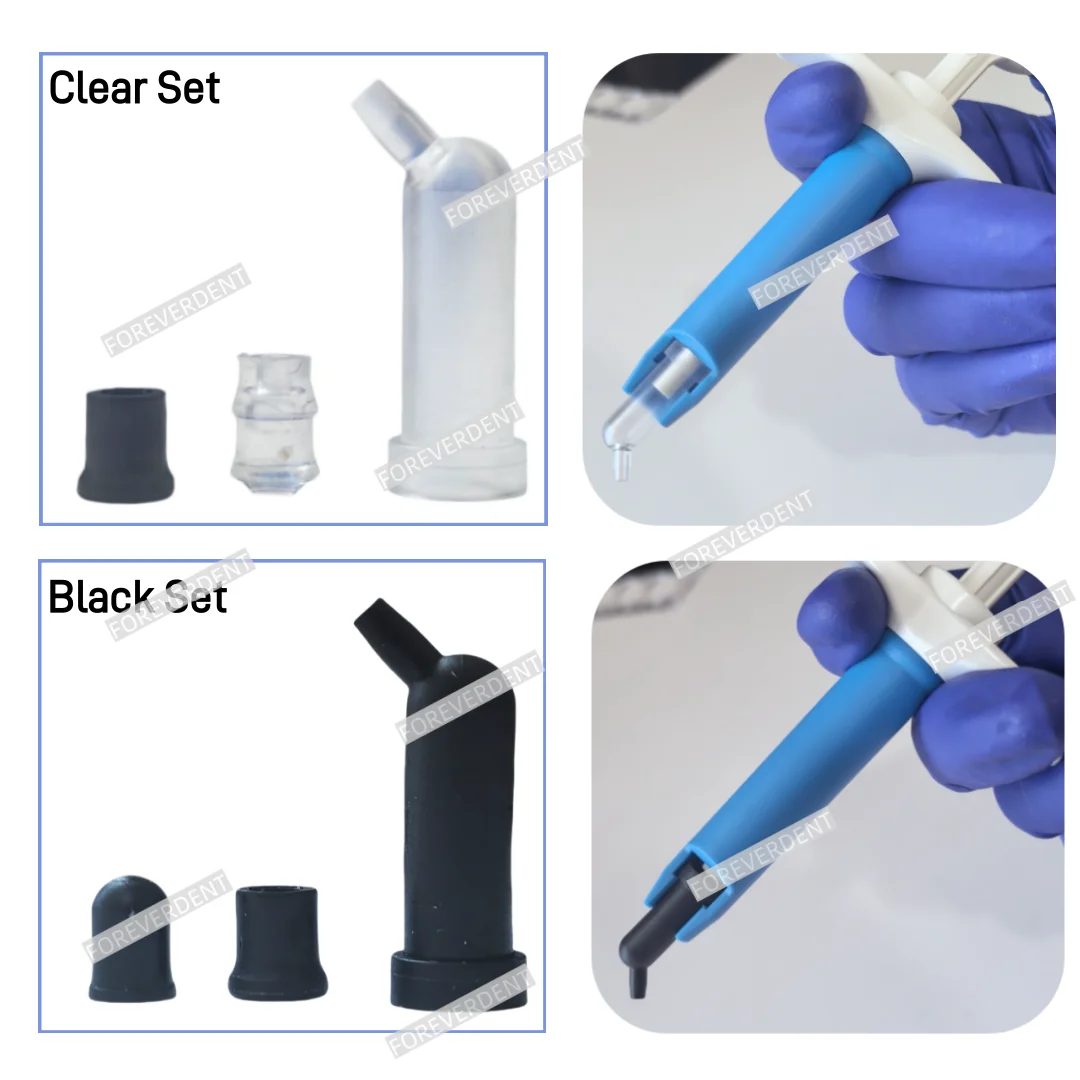 

Dental Composite Gun Dispenser Applicator Tips Composite Resin Tubes Capsules Compules Dispenser Gun Syringe Tips Dentist