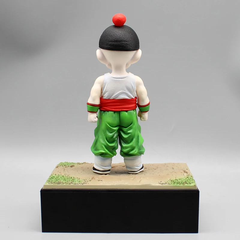 Figurine d'action Dragon Ball Anime, Tien Kendhan Chaoz, Gk, modèle fait à la main, statue entourant le bureau, jouets de collection, cadeau, nouveau