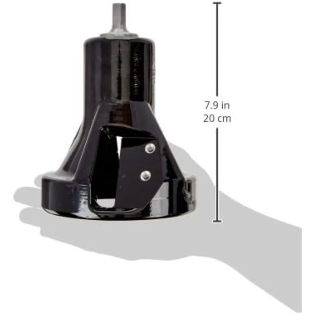 Aluminum Tenon Cutter for Log Furniture, 2-Inch Diameter, Heavy-Duty Powder Coated, 1/2-Inch Shank