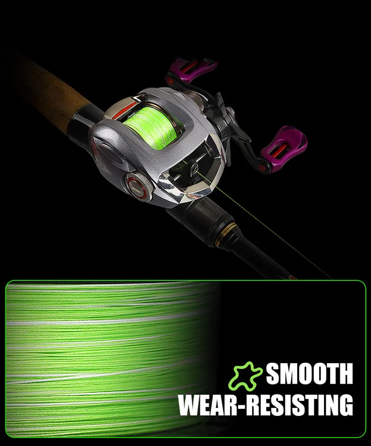 ThornsLine 2000M Japan Upgrade 8 Braided Multifilament PE Line 10-62LB High Stength Fishing Line Main Line Pesca