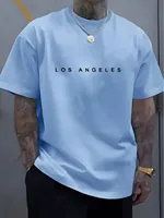 Men's Fashion Trendy Round Neck T-shirt Versatile Short Sleeve Shirt Outdoor Trendy Breathable T-shirt 6