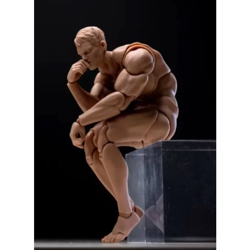 

Ветровые игрушки, масштаб 1/12, мужская фигурка, сильная, супергибкая, шарнирное тело с головой, модель тела куклы около 16 см