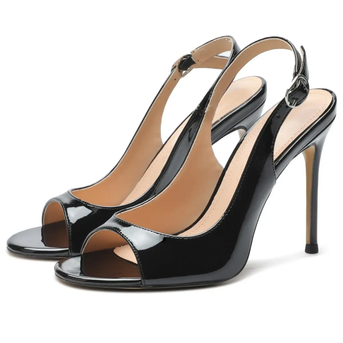 

【Measure Your Feet Length Before Order】Elegant Luxry Designer Woman Pumps Stiletto Sexy Extreme High Heel Lady Sandal 143-CHC-33