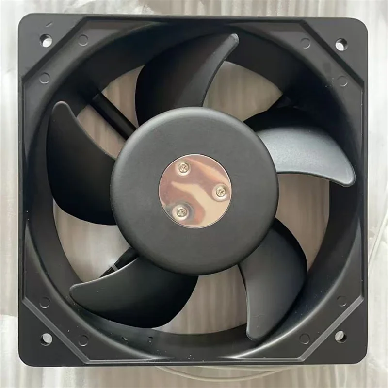 GF-B205H2 200-240V AC Industrial Axial Fan, 205×205×72mm 65/102W Dual Ball Bearing Metal Frame Cooler for Charger Inverter & Aut