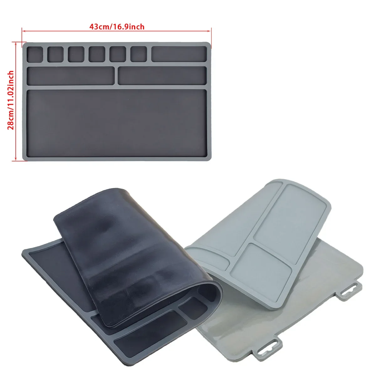 Tactical Rubber Cleaning Mat Bench Pads Glock Colt 1911 Taurus G2c Universal Gun Cleaning Mat Pistol Gunsmith Repair Mat