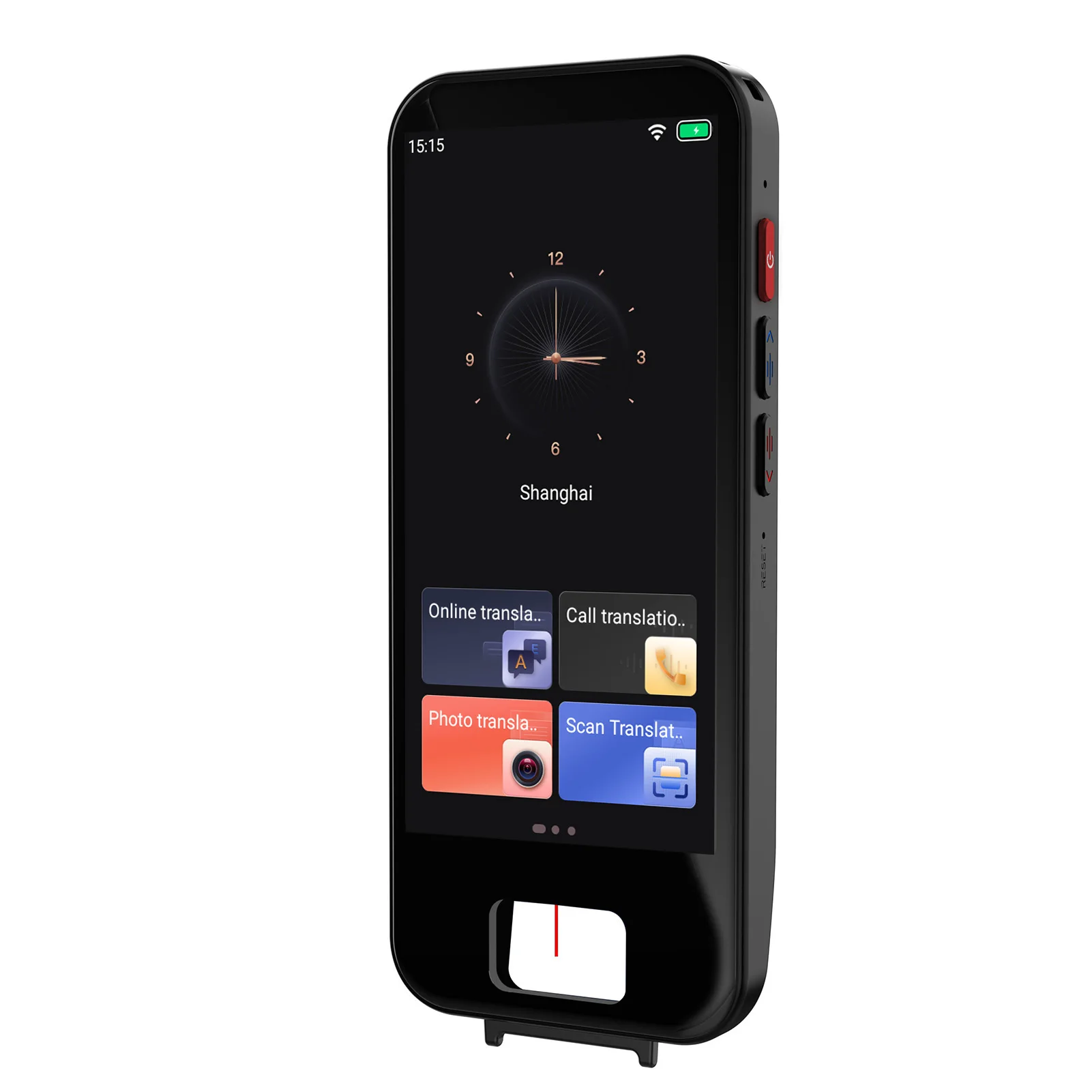 

S50PRO AI Smart Scan Translator 148, онлайн, 19 автономных языков, групповой чат видеозвонков, 4,5-дюймовый экран, портативное устройство 1500 мАч