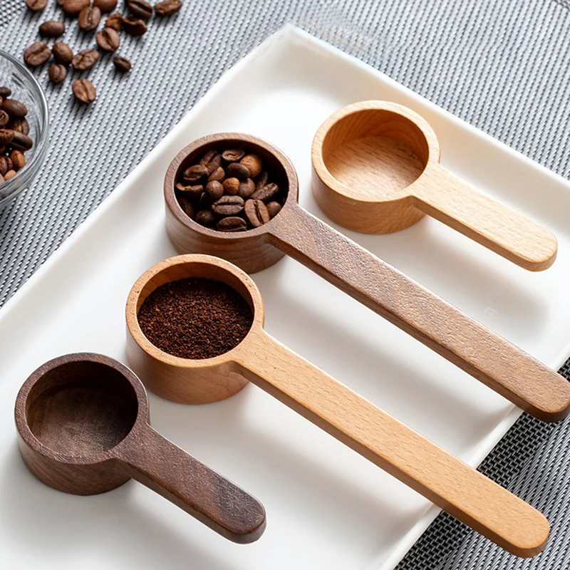 Wooden Measuring Spoon Kitchen Measuring Spoons Tea Coffee Scoop Sugar Spice Measure Spoon Measuring Tools