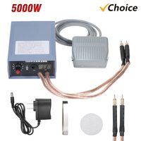 5000W Spot Welder High Power Portable Handheld Spot Welding Machine Portable 0-800A Current Adjustable Welders for 18650 Battery