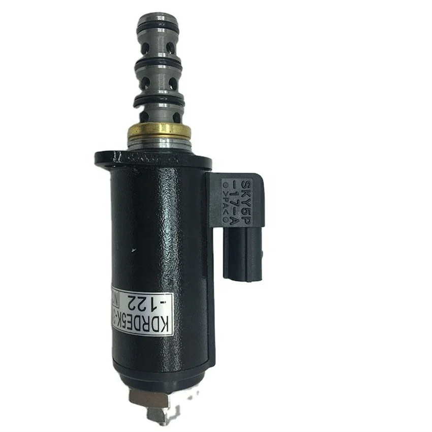 New YN35V00048F1 SKY5P17A KDRE5K-31-30C50 Hydraulic Pump Solenoid Valve For SK200-6 Parts