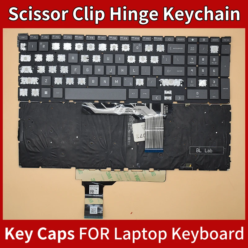 Replacement Keycap Key Cap Scissor Clip Hinge For or HP Victus 15-FA 16T-D 16-R 16-S TPN-Q263 16-E 16-D 16T-D000 16-D0013dx