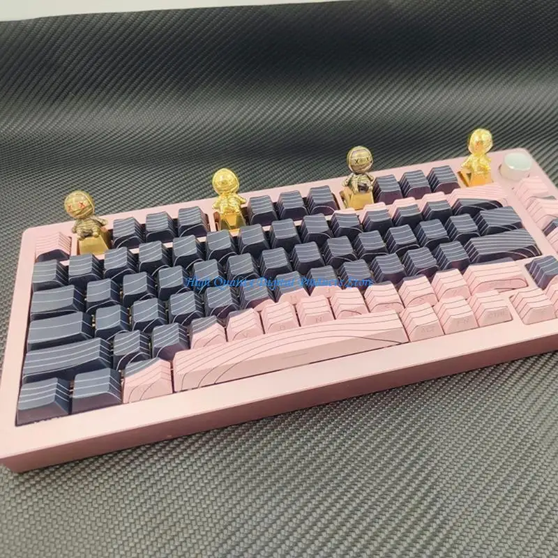 U2JE Brass Mummy Caycap Set Switches для проектов клавиатур