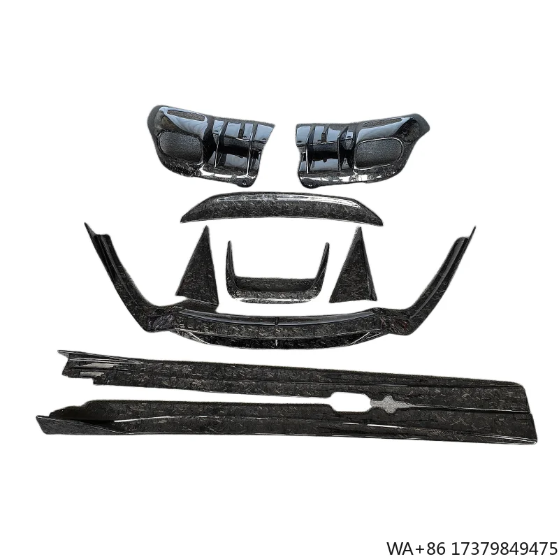 

Used for Ferrari F12 Upgrade DMC Style Forged Front Lip Side Skirt Rear Diffuser Spoiler Hood Decoration Body Kit