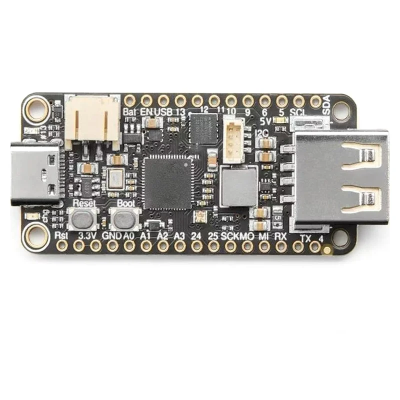 ไมโครคอนโทรลเลอร์ ABSQ-Feather RP2040 5723 USB Type A Host รองรับการเชื่อมต่อที่เหนือระดับสำหรับงาน DIY และการต้นแบบ