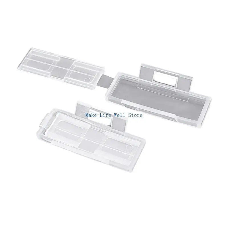  100pack Waterproof Nylons Cable Marker Transparents For Easy Identification