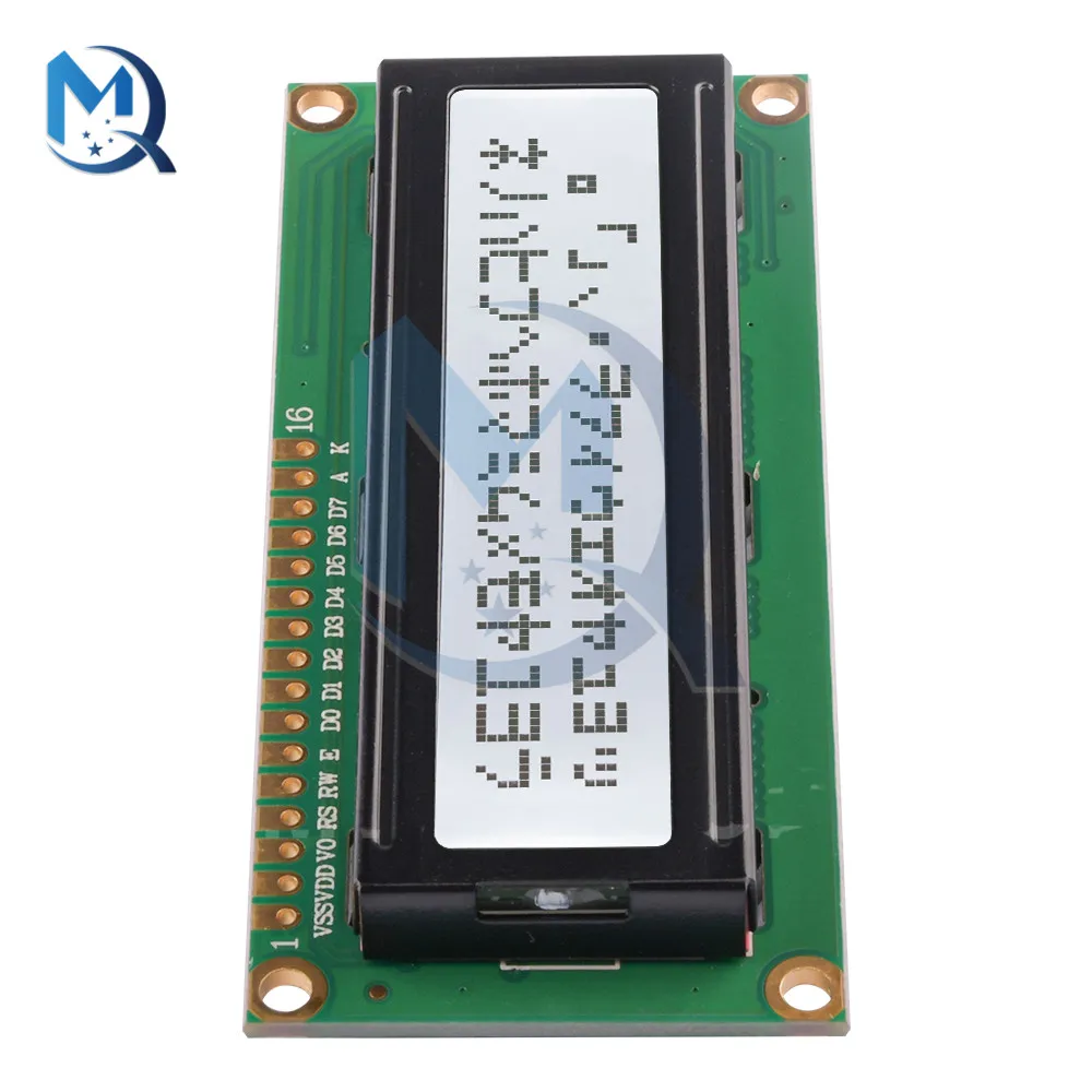 LCD1602 Lcd 5V Module Blauw Scherm Iic/I2C 1602 Voor Arduino 1602 Lcd R3 Mega2560 Groen Scherm
