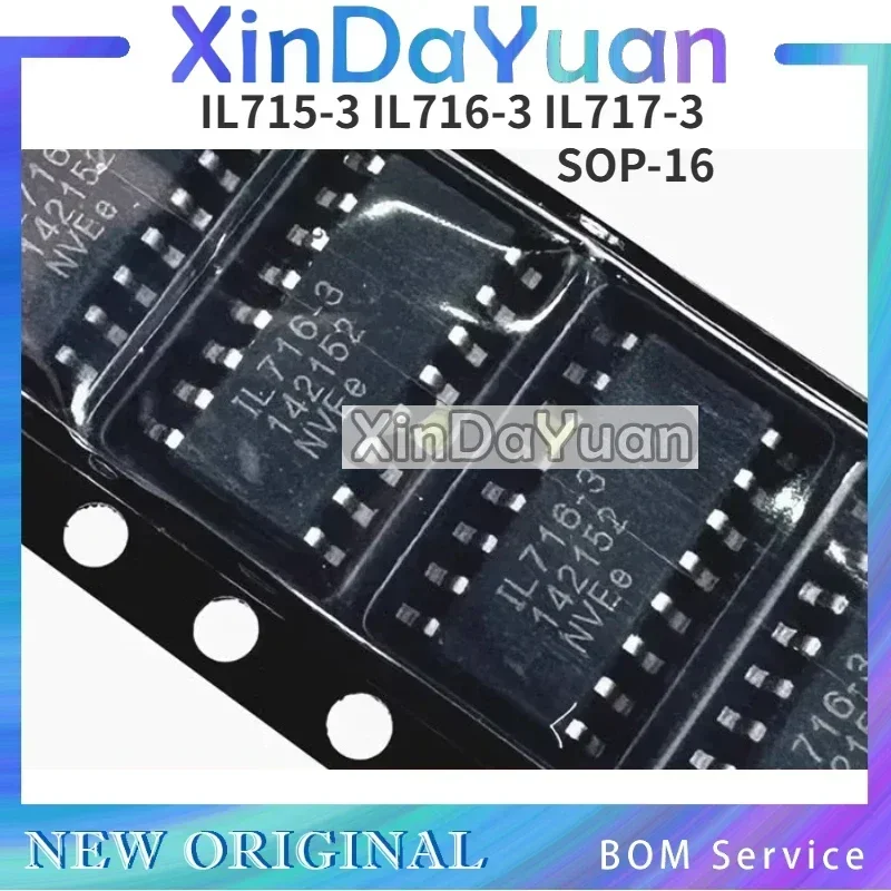 

5 pcs IL715-3 IL716-3 IL717-3 SOP-16 Digital Isolator