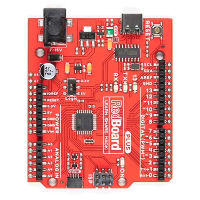 [NEW!A25P】 DEV-18158 Redboard Plus For Sparkfun Redboard Plus For Arduino UNO R3 Atmega328p Board