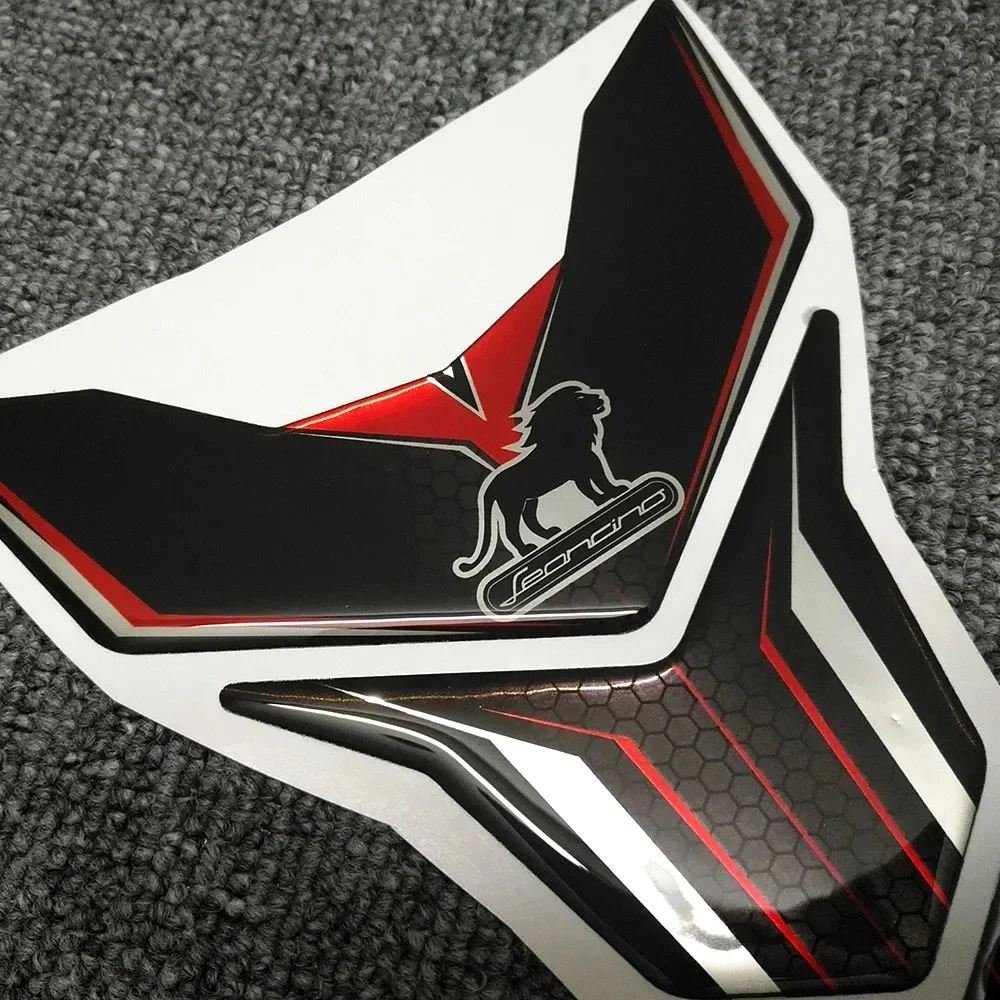 Motorcycle Protector Fairing Stickers For Benelli Leoncino 125 250 500 800 Protection Side Fuel Tank Pad Emblem Badge Logo